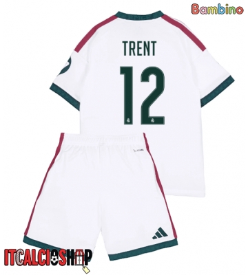 Real Madrid Alexander-Arnold #12 Prima Maglia Bambino 2026-27 Manica Corta (+ Pantaloni corti)
